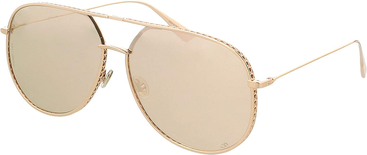 Dior Sunglasses DIORBYDIOR DDBSQ 60mm Gold / Gold Mirror Lens