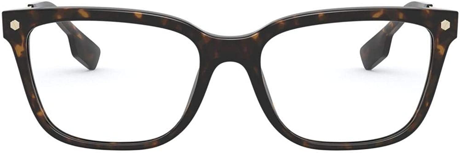 Burberry Eyeglasses BE2319 3002 52mm Hart Dark Havana / Demo Lens