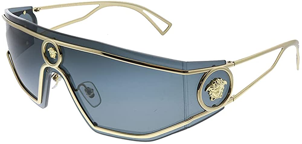 Versace Sunglasses VE2226 100287 45mm Gold / Grey Lens