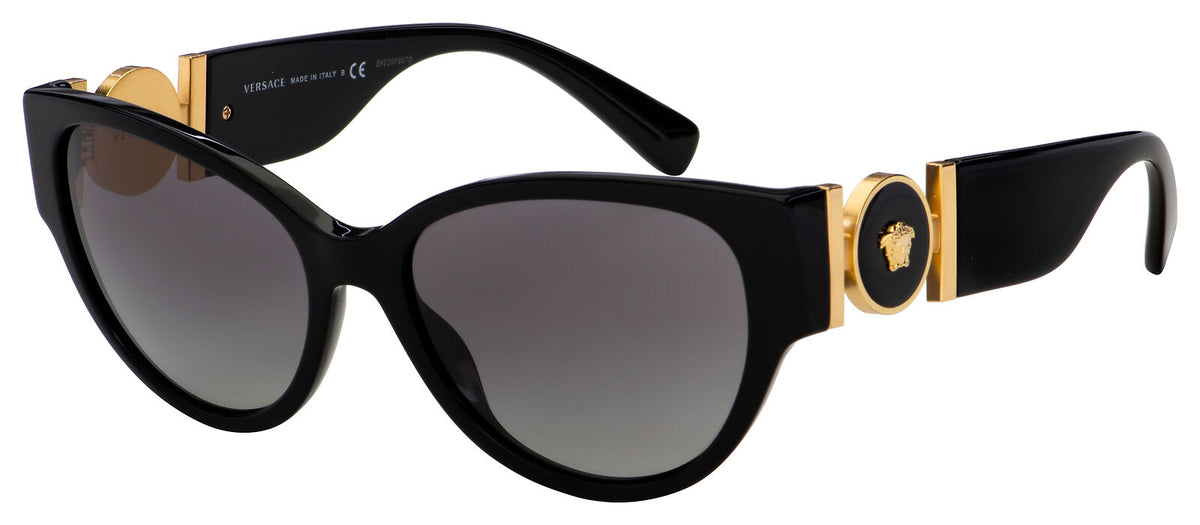 Versace Sunglasses VE4368 GB1-11 56mm Black / Grey Gradient Lens