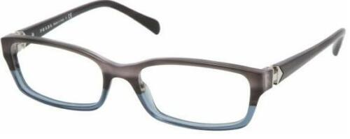 Prada Eyeglasses PR 07NV RYO-1O1 53mm Rectangle Tortoise Denim / Demo Lens