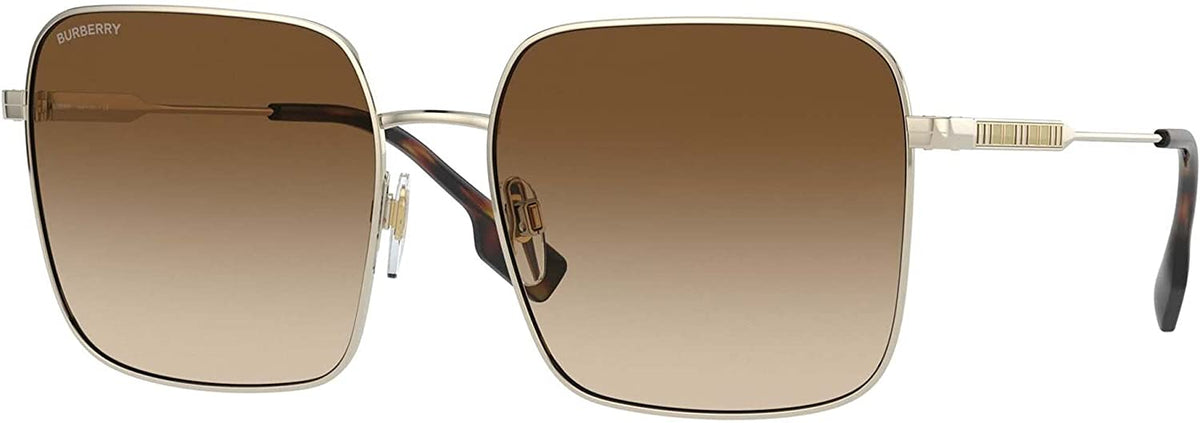 Burberry JUDE Sunglasses BE3119 110913 58mm Gold / Brown Gradient Lens