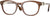 Versace Eyeglasses VE3310 5028 52mm Transparent Brown / Demo Lens