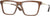 Versace Eyeglasses VE3308 5028 53mm Transparent Brown / Demo Lens