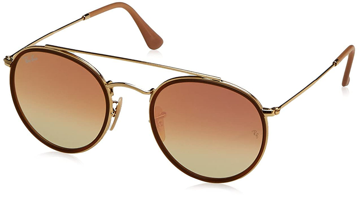 Ray-Ban RB3647N 001/70 51mm Gold / Gradient Copper Flash Mirror