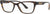 Versace Eyeglasses VE3316 108 53mm Havana / Demo Lens