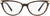 Versace Eyeglasses VE3271 108 52mm Havana / Demo Lens