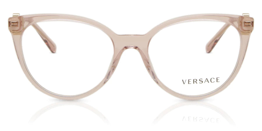 Versace Eyeglasses VE3298B 5339 53mm Transparent Pink / Demo Lens