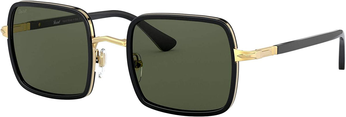 Persol Sunglasses PO2475S 51531 50mm Gold &amp; Black / green Lens