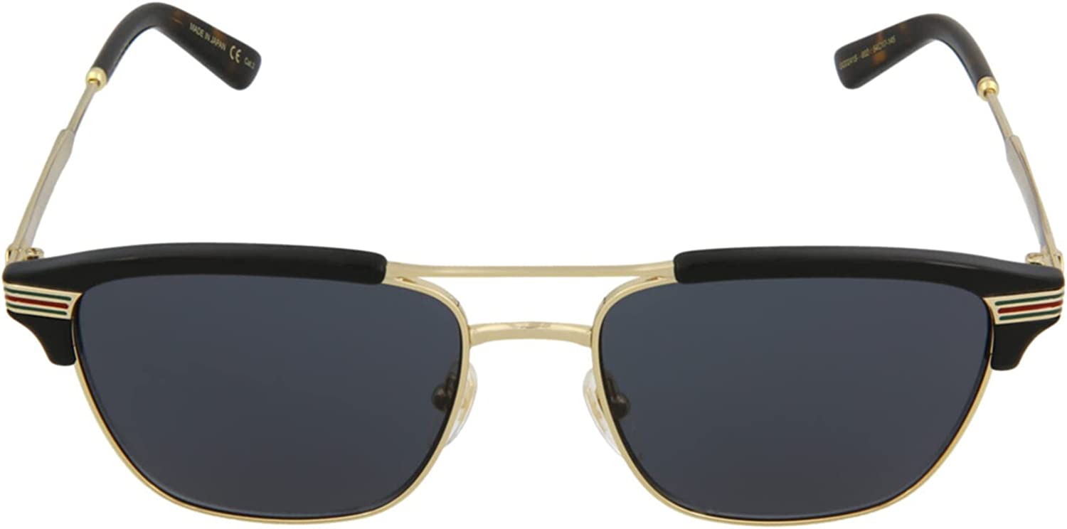 Gucci Sunglasses GG0241S 002 54mm Gold / Grey Lens