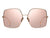 Fendi Sunglasses FF0439/S DDB2S 61mm Gold / Pink Grey Lens